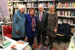 Monique Benveniste, Esther Benbassa, Serge Benveniste et Elisabeth Eliasson