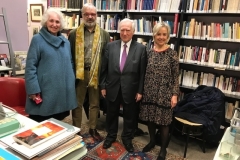 Monique Benveniste, Esther Benbassa, Jean-Christophe Attias, Serge Benveniste et Elisabeth Eliasson